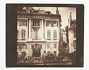 [Street Scene, Paris] by William Henry Fox Talbot