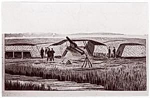 Swamp Angel Battery by Unknown|Mathew B. Brady