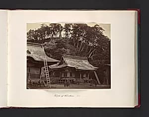 Temple of Kamakura, Japan by John Thomson