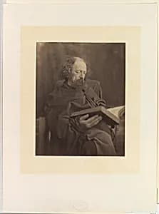 Tennyson Reading by Julia Margaret Cameron