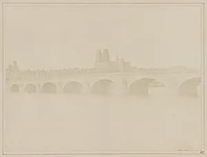 The Bridge of Orleans by William Henry Fox Talbot