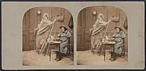 The Ghost in the Stereoscope by Unknown|London Stereoscopic Company