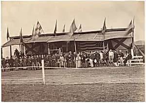The Grand Stand, Foochow (Fuzhou) by Lai Fong