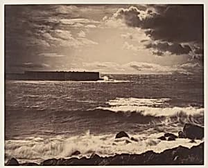 [The Great Wave, Sète] by Gustave Le Gray