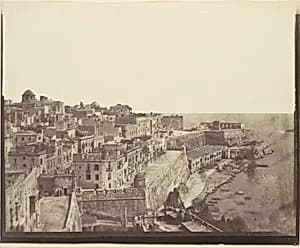 [The Harbor at Valletta, Malta]