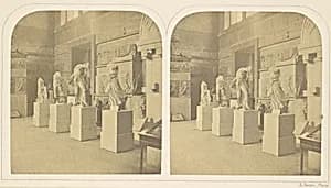 The Lycian Saloon, British Museum by Roger Fenton