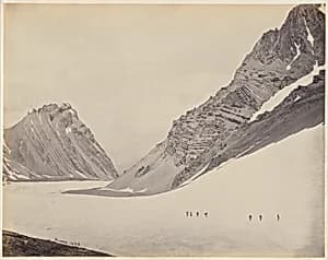 The Manirung Pass by Samuel Bourne