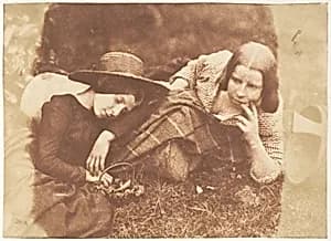 The Misses McCandlish by David Octavius Hill|Robert Adamson|Hill and Adamson