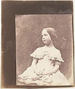 [The Photographer's Daughter] by William Henry Fox Talbot