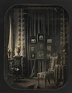 [The Salon of Baron Gros] by Baron Jean-Baptiste-Louis Gros