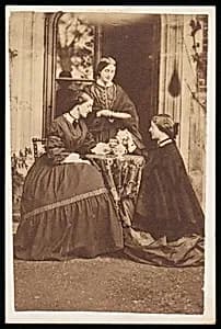 [Three Women at Tea] by Unknown