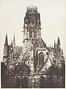 Tour de Saint-Ouen, Rouen by Edmond Bacot
