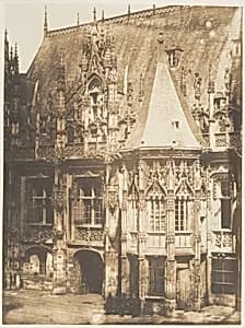 Tourelle du Palais de Justice, Rouen by Edmond Bacot