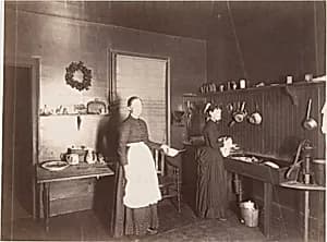 [Two Women in a Kitchen] by Unknown