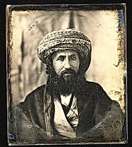 [Unidentified Man Wearing Turban] by Albert Sands Southworth|Josiah Johnson Hawes|Southworth and Hawes
