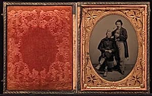 [Union Soldier and Barber] by Unknown