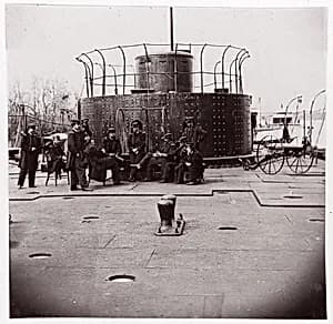 U.S. Monitor Lehigh, James River by Mathew B. Brady|Unknown