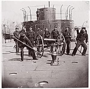 U.S. Monitor Lehigh, James River by Mathew B. Brady|Unknown