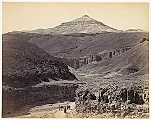 [Valley of the Kings, Thebes] by Francis Frith|Francis Frith and Company