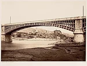 Viaduc de la Voulte by Edouard Baldus