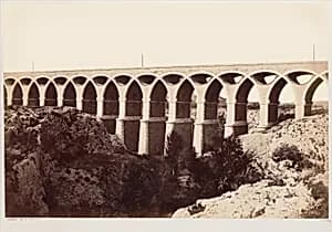Viaduc de St. Chamas by Edouard Baldus