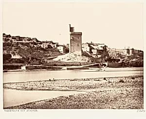 Villeneuve les Avignon by Edouard Baldus