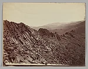 Volcanic Ridge, Trinity Mountains, Nevada by Timothy H. O'Sullivan