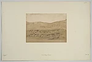 Vue du Village de Garara by Maxime Du Camp