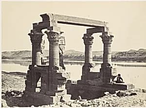 Wady Kardassy, Nubia by Francis Frith