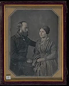 William and Sophia Palmer Langenheim by W. & F. Langenheim|William Langenheim