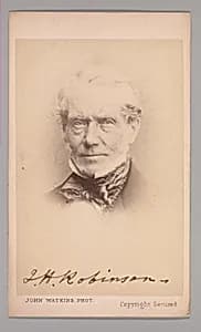 [William H. Robinson?] by John and Charles Watkins
