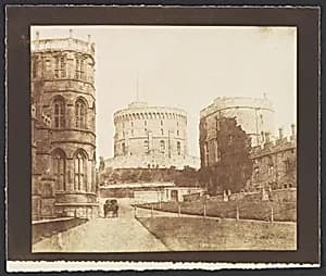 Windsor Castle by William Henry Fox Talbot