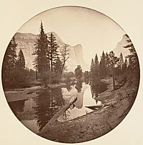 [Yosemite National Park, California] by Carleton E. Watkins