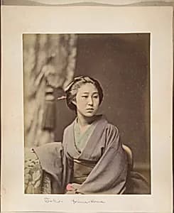 [Young Japanese Woman] by Suzuki Shin'ichi