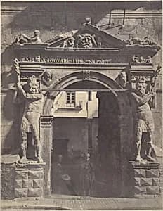 Zaragoza: Porta de los Gigantes by Charles Clifford