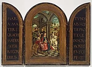Adoration of the Magi by Imitator of Netherlandish (Antwerp Mannerist) Painter