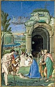 Adoration of the Shepherds by Francesco di Marco Marmitta da Parma