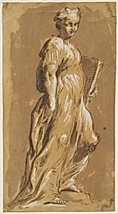 Allegorical Figure of a Woman by Pietro Antonio Novelli