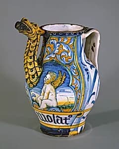 Apothecary jar (orciuolo) by Unknown Artist