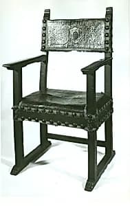 Armchair (segglione) by Unknown Artist