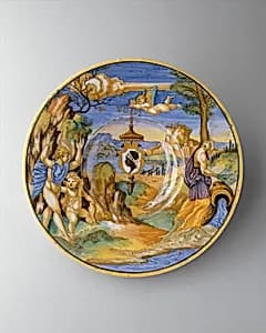 Armorial dish: The story of Apollo