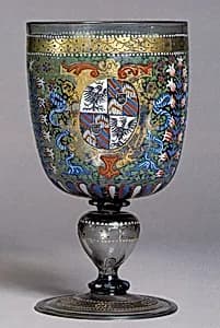 Armorial goblet by Unknown Artist