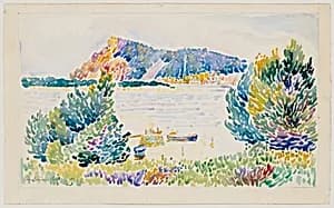 Cap Nègre by Henri-Edmond Cross (Henri-Edmond Delacroix)