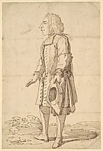 Caricature of a Polish Count by Pier Leone Ghezzi