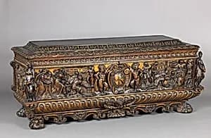 Cassone (chest), pair with 1975.1.1947 by Unknown Artist