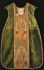 Chasuble with Orphreys by Unknown Artist