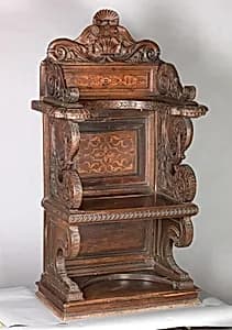 Choir chair by Unknown Artist