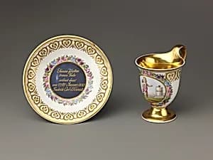 Cup and saucer