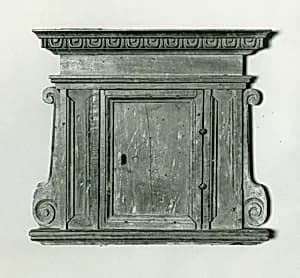 Door from a cupboard by Unknown Artist