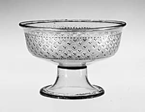 Footed bowl by Unknown Artist
